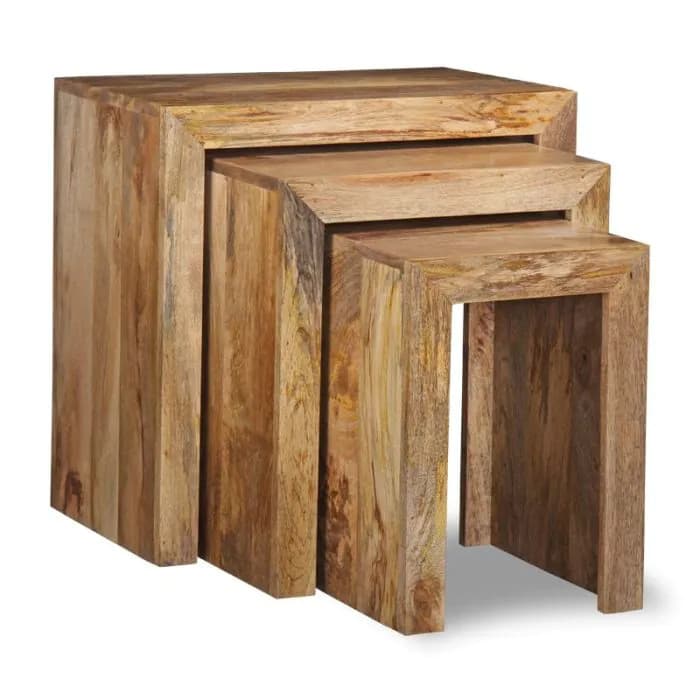 Siena Chunky Tables x 3