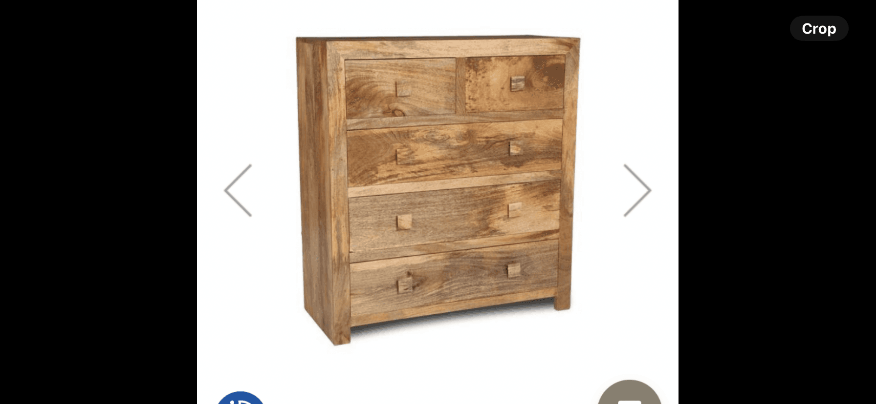 Dakota 100cm Bedroom Draws 