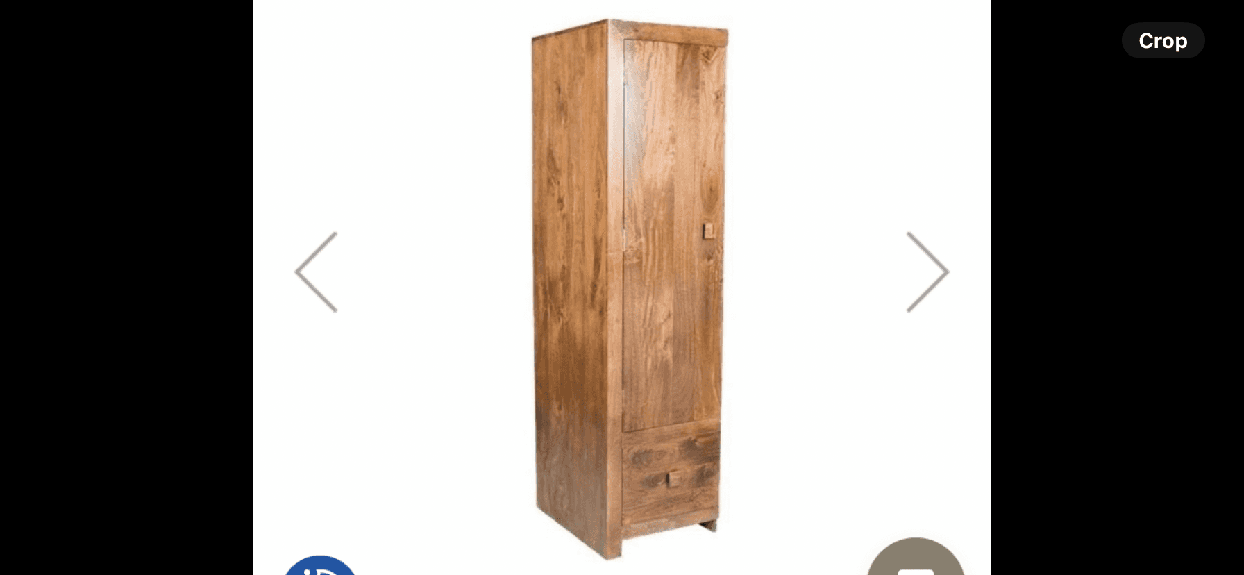 Dakota Single 190cm Left Wardrobe