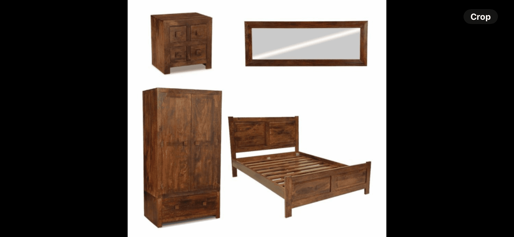 Dakota Solid wood Double Bedroom Set
