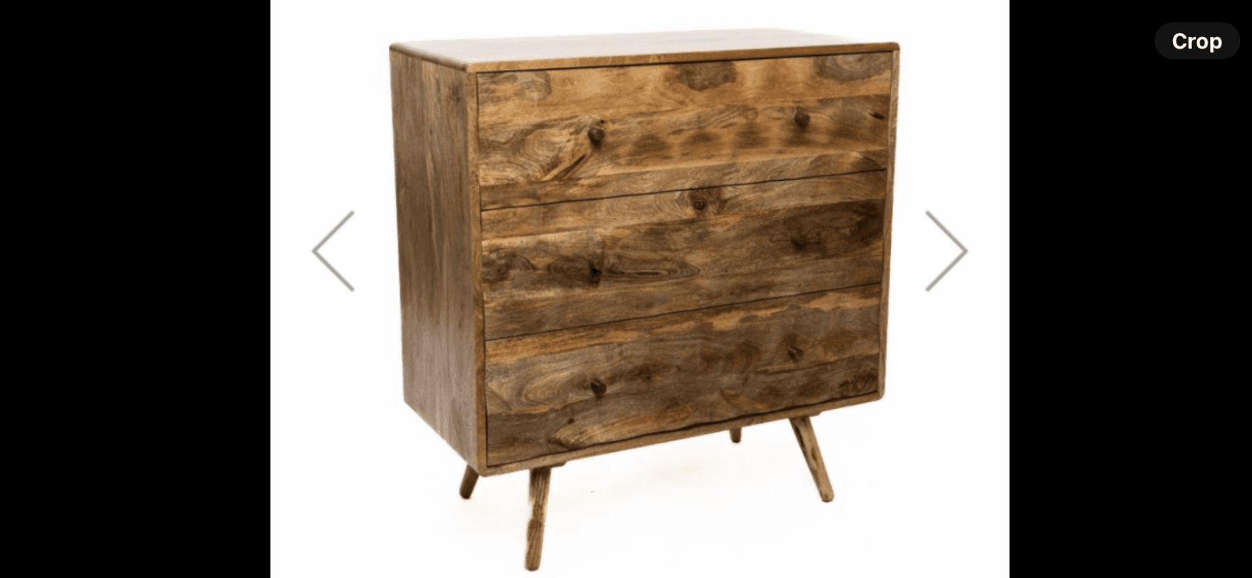 Geo Solid Wood 140cm Sideboard 